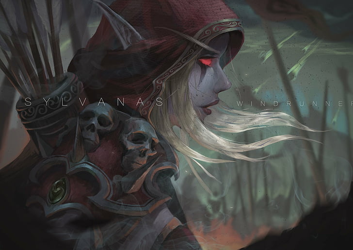Warcraft, Sylvanas Windläufer, HD-Hintergrundbild