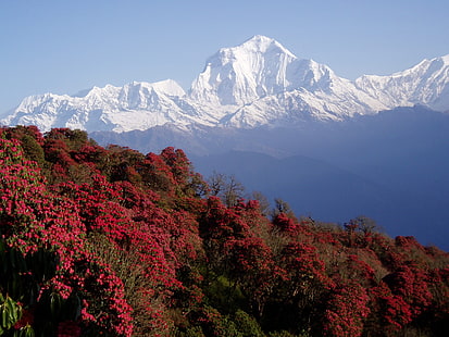 Nepal, Himalaya, Berge, HD-Hintergrundbild HD wallpaper