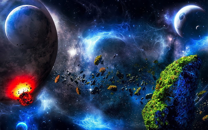 space, planet, HD wallpaper