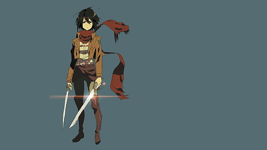 Shingeki no Kyojin, Mikasa Ackerman, HD wallpaper HD wallpaper