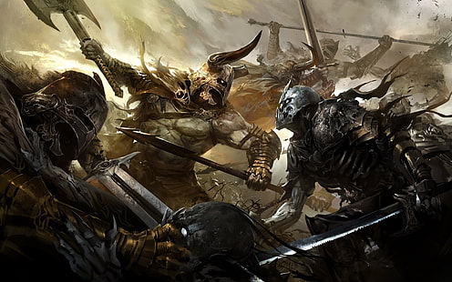Spiel digitale Tapete, Guild Wars 2, Guild Wars, Videospiele, HD-Hintergrundbild HD wallpaper