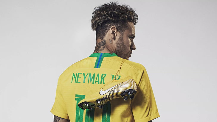 Neymar, Barcelona, FCB, soccer, 4K, HD wallpaper