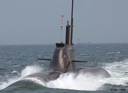 sottomarino, veicolo, mare, militare, Sfondo HD HD wallpaper