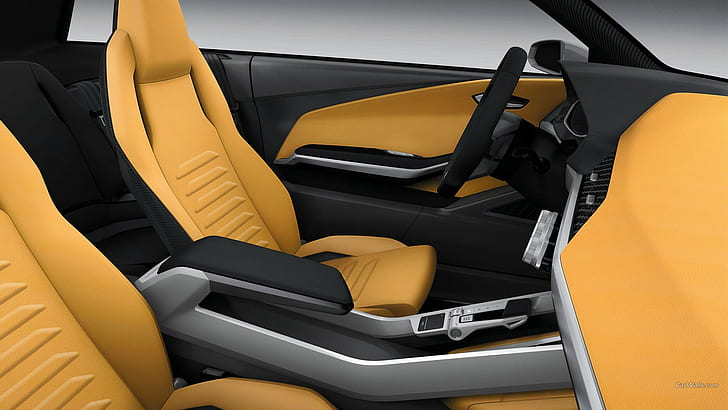 Audi Crossline, interior do carro, veículo, carro, HD papel de parede