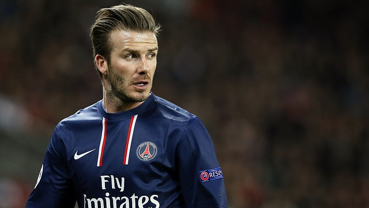 David Beckham, Sport, Star, Football, David Beckham, Player, PSG, Paris Saint-Germain, HD wallpaper