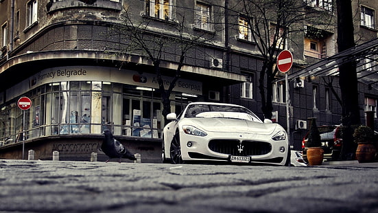 Maserati, car, Maserati GranTurismo, HD wallpaper HD wallpaper