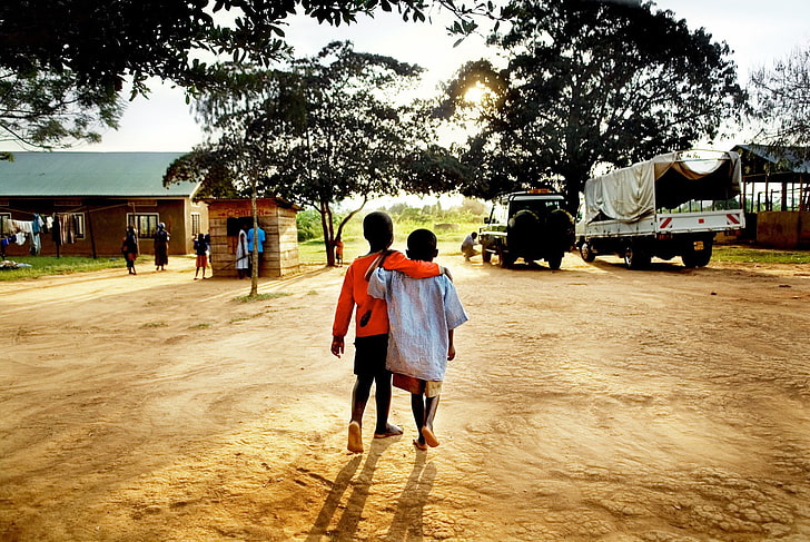เด็กต้นไม้เมืองแอฟริกา, วอลล์เปเปอร์ HD