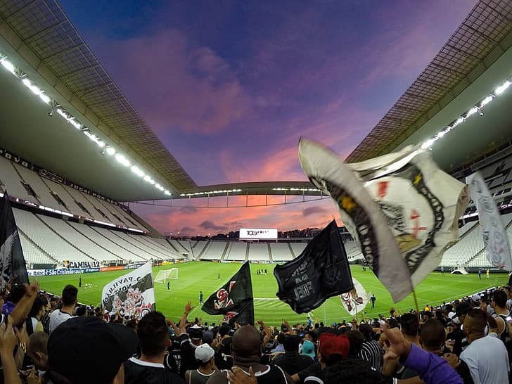Arena Corinthians, stadion, Corinthians, piłka nożna, Tapety HD