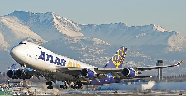 747, flugzeug, verkehrsflugzeug, flugzeug, boeing, boeing 747, flugzeug, transport, HD-Hintergrundbild HD wallpaper