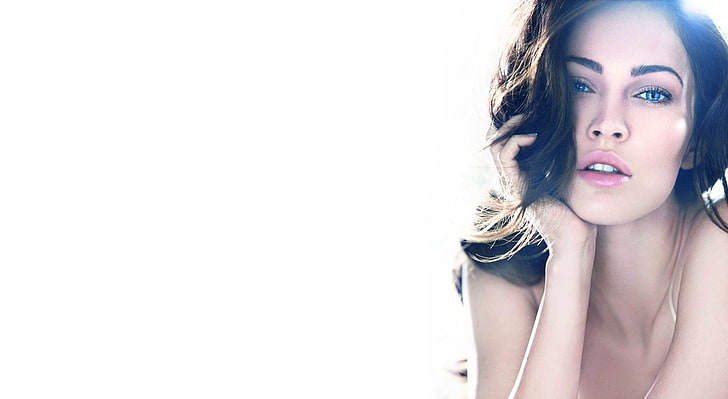 Megan Fox ใบหน้าผู้หญิง, วอลล์เปเปอร์ HD