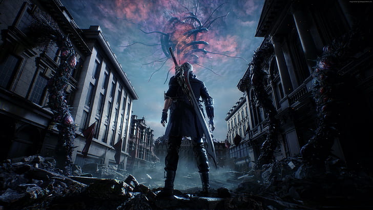 E3 2018, Screenshot, 4K, Devil May Cry 5, HD-Hintergrundbild