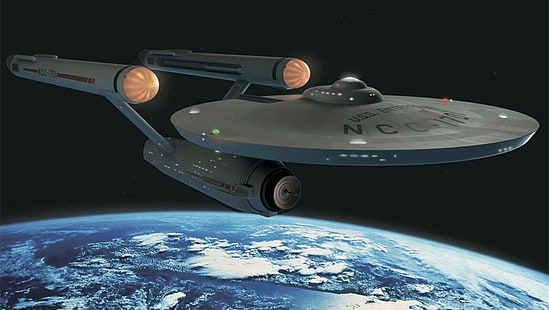 ciencia ficción, Star Trek, Fondo de pantalla HD HD wallpaper