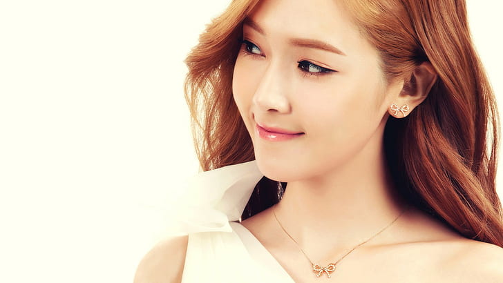 Jessica Jung, Girls 'Generation, Azjatka, szczotkowana powietrzem, Tapety HD