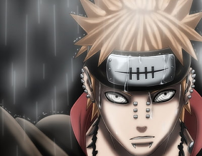 Naruto Schmerz digitale Tapete, Anime, Naruto, Schmerz (Naruto), HD-Hintergrundbild HD wallpaper