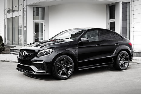 black Mercedes-Benz sedan, Mercedes-Benz, Mercedes, Coupe, Ball Wed, C292, GLE-Class, HD wallpaper HD wallpaper