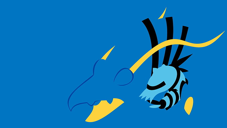 Ilustración de pájaro azul y rojo, Pokémon, videojuegos, Fondo de pantalla HD