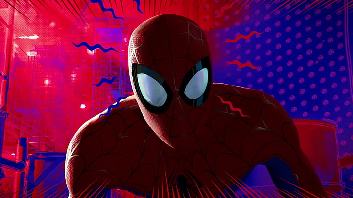 Филм, Spider-Man: Into The Spider-Verse, Питър Паркър, Spider-Man, HD тапет