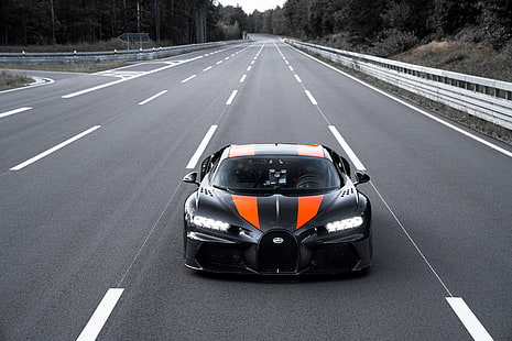 Bugatti, hypercar, Chiron, Super Sport 300+, Fondo de pantalla HD HD wallpaper