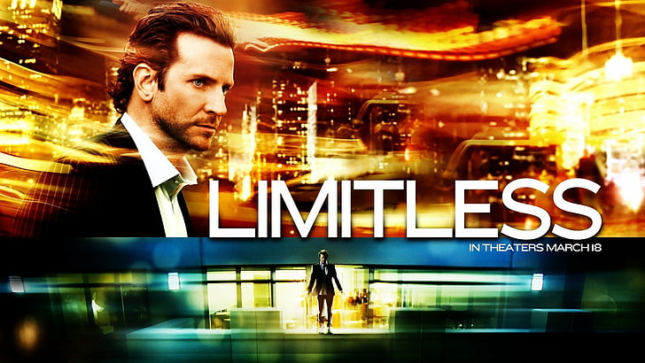 Película, sin límites, Bradley Cooper, Fondo de pantalla HD
