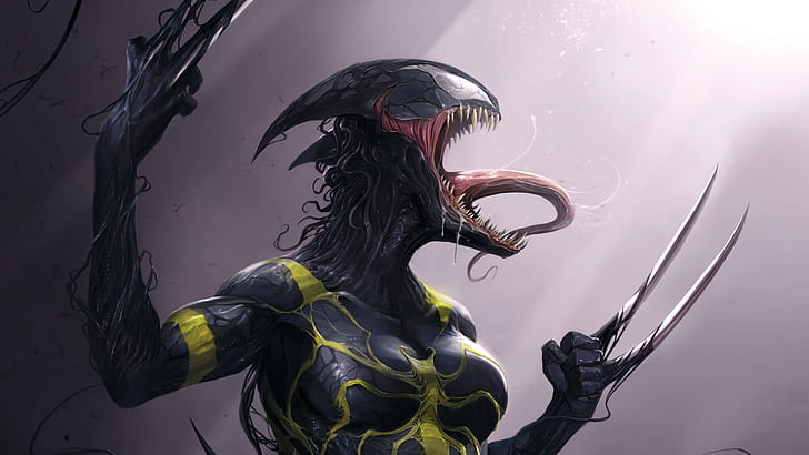 Marvel Comics, Venom, X-23, HD обои