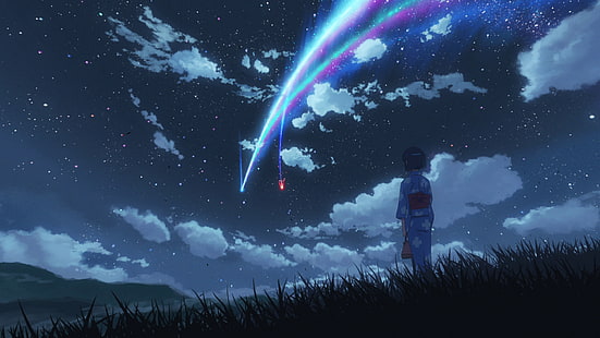 Anime, Votre Nom., Kimi No Na Wa., Mitsuha Miyamizu, Fond d'écran HD HD wallpaper