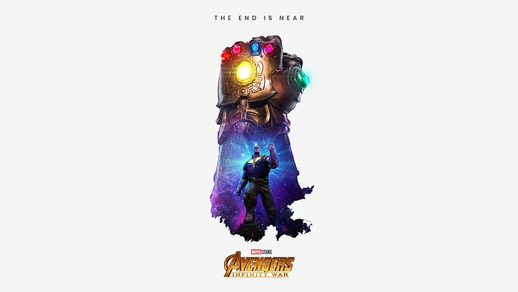 Thanos Infinity Gauntlet Artwork 5K, Бесконечность, Произведение искусства, Танос, Рукавица, HD обои