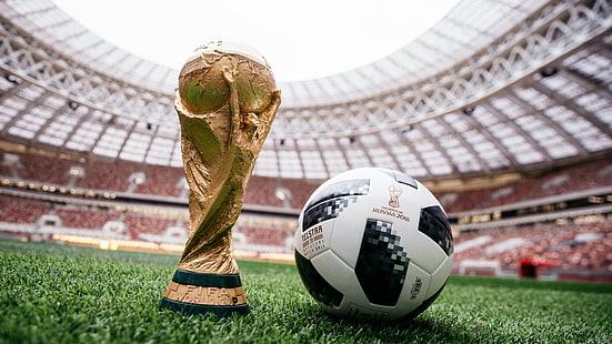 2018 FIFAワールドカップロシア、ボール、サッカー、5K、 HDデスクトップの壁紙 HD wallpaper