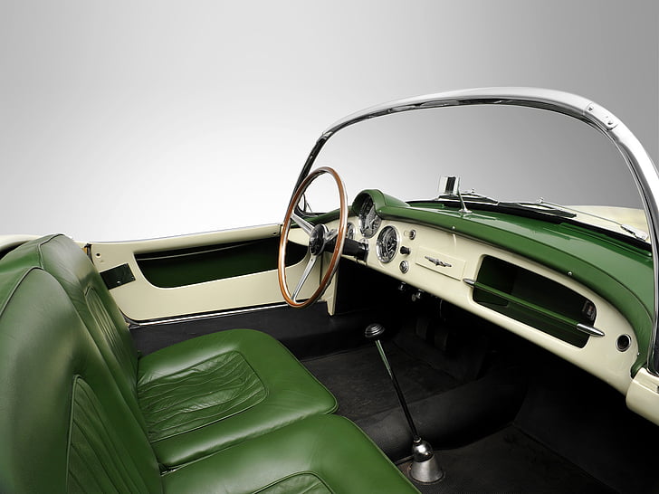 1954 55, aurelia, b24, convertible, g t, interior, lancia, retro, HD wallpaper