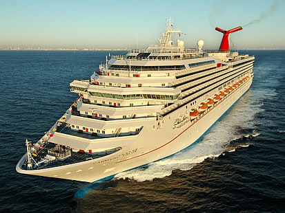 Carnaval, barco, vehículo, crucero, Fondo de pantalla HD HD wallpaper