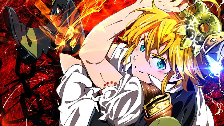 Seven Deadly Sins Meliodas digital wallpaper, Anime, The Seven Deadly Sins, Meliodas (The Seven Deadly Sins), HD wallpaper