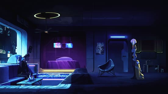 Cyberpunk: Edgerunners, cyberpunk, HD masaüstü duvar kağıdı HD wallpaper