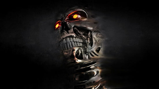 Terminator Salvation Fantasy Art, แฟนตาซี, เทอร์มิเนเตอร์, ความรอด, ภาพยนตร์, วอลล์เปเปอร์ HD HD wallpaper