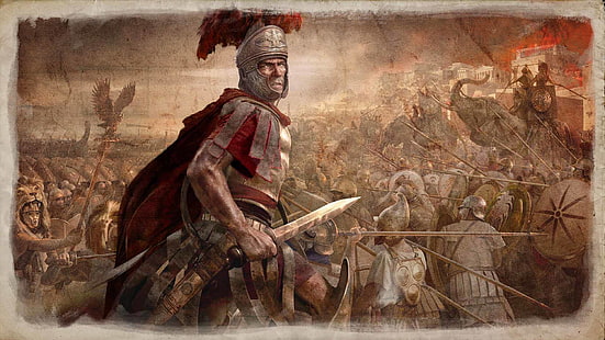 Arte, Batalla, Pintura, Romanos, HD-Hintergrundbild HD wallpaper