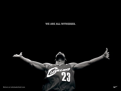 Lebron James, Celebrità, giocatore di basket, sport, siamo tutti testimoni, lebron james, celebrità, giocatore di basket, sport, siamo tutti testimoni, Sfondo HD HD wallpaper