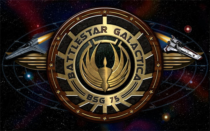 Kampfstern Galactica, Kampfstern Galactica (2003), HD-Hintergrundbild