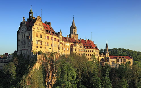 Slott i Tyskland, slott, Tyskland, HD tapet HD wallpaper