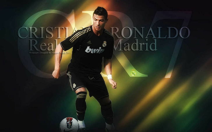 Cristiano Ronaldo Real Madryt piłkarz, cristiano ronaldo, ronaldo, celebryci, celebryci, chłopcy, piłka nożna, sport, Real Madryt, piłka nożna, gracz, Tapety HD