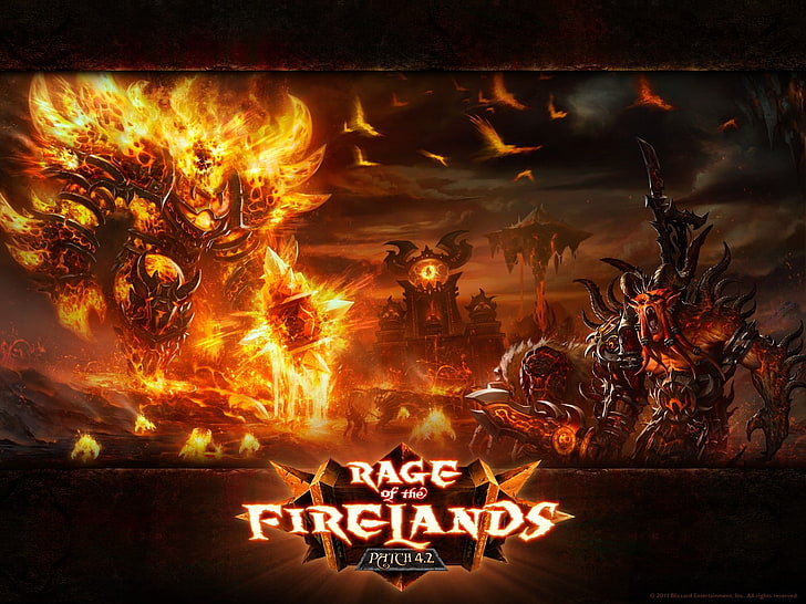 world of warcraft fire ragnaros Video Games World of Warcraft HD Art , Fire, world of warcraft, ragnaros, HD wallpaper