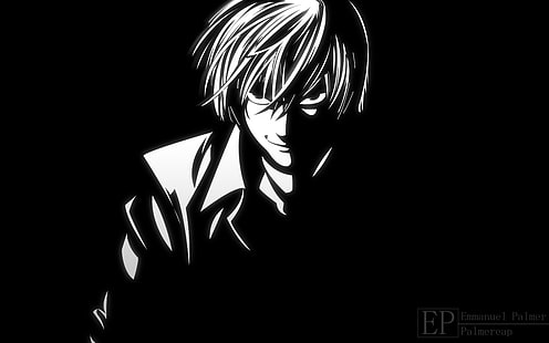 Death Note Yagami Light 1440x900 Anime Death Note HD Arte, Death Note, Yagami Light, Sfondo HD HD wallpaper