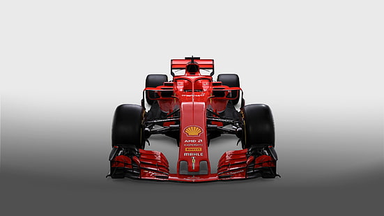 รถ Formula One, 2018, 4K, F1, Ferrari SF71H, F1 2018, วอลล์เปเปอร์ HD HD wallpaper