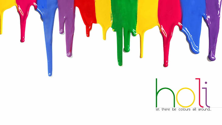 Holiday, Holi, Colors, HD wallpaper