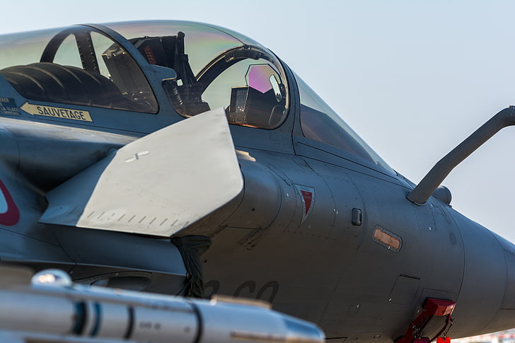 aereo, airshow, militare, Dassault Rafale, Sfondo HD