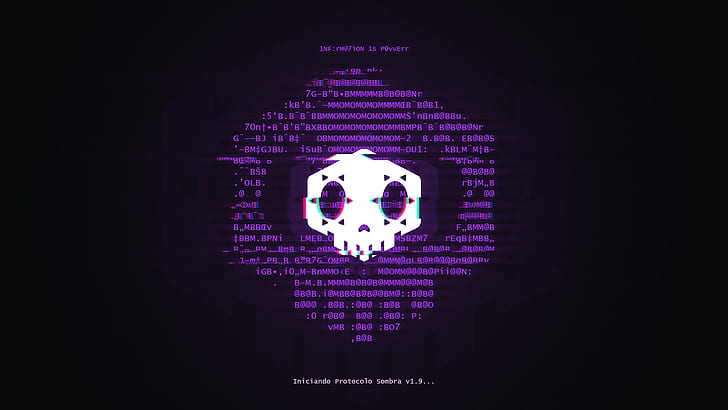 overwatch, sombra, hacker, logo, Game, Wallpaper HD