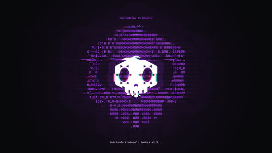 overwatch, sombra, hacker, logo, Game, Wallpaper HD HD wallpaper