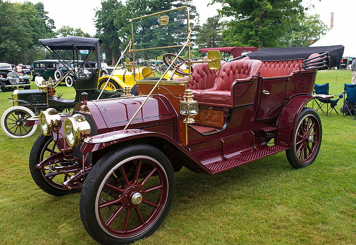 1910, Cadillac, Auto, Klassiker, Modelo, Touring, HD-Hintergrundbild