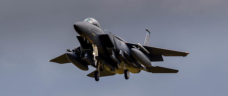 5K, McDonnell Douglas F-15 Eagle, aereo da caccia, Sfondo HD HD wallpaper