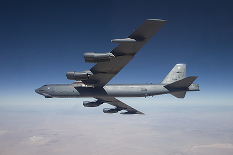 самолет, военни, военновъздушни сили, самолети, Boeing B-52 Stratofortress, HD тапет HD wallpaper