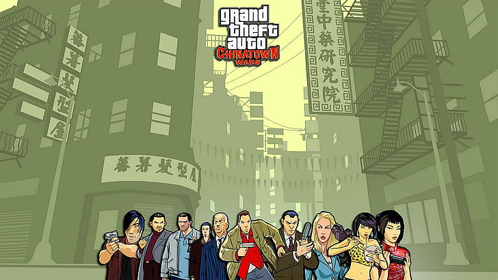 auto, characters, chinatown, game, grand, gta, theft, video, wars, HD wallpaper