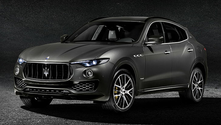 Maserati, Maserati Levante, Black Car, Car, Crossover Car, Car Luxury, Maserati Levante GranSport, SUV, Sfondo HD