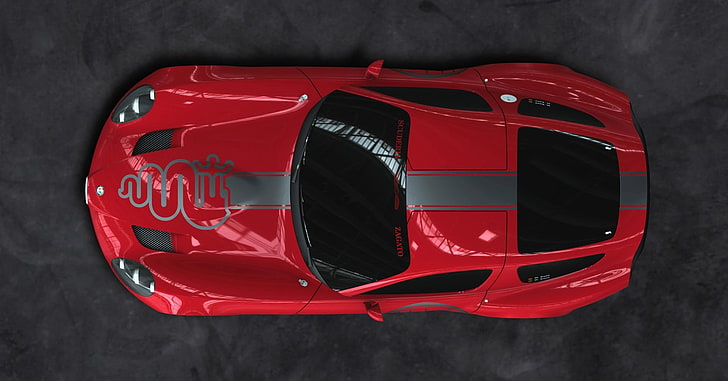 2010 alfa romeo tz3 corsa coupe, voiture, Fond d'écran HD